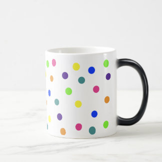 Mágica Bolinhas do arco-íris que Morphing a caneca