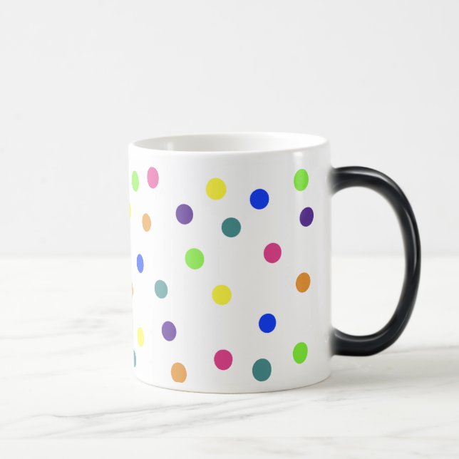 Mágica Bolinhas do arco-íris que Morphing a caneca (Direita)
