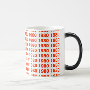 Mágica Caneca 1980 de café