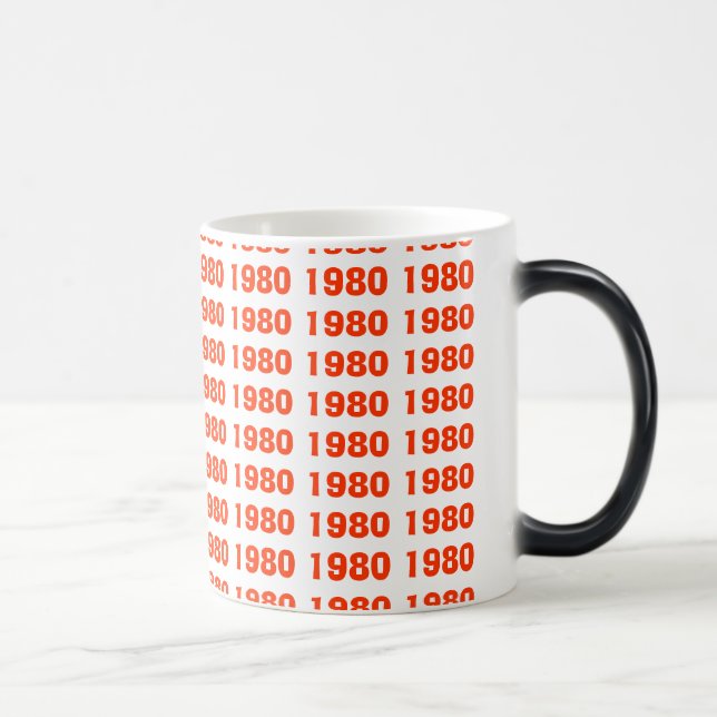 Mágica Caneca 1980 de café (Direita)