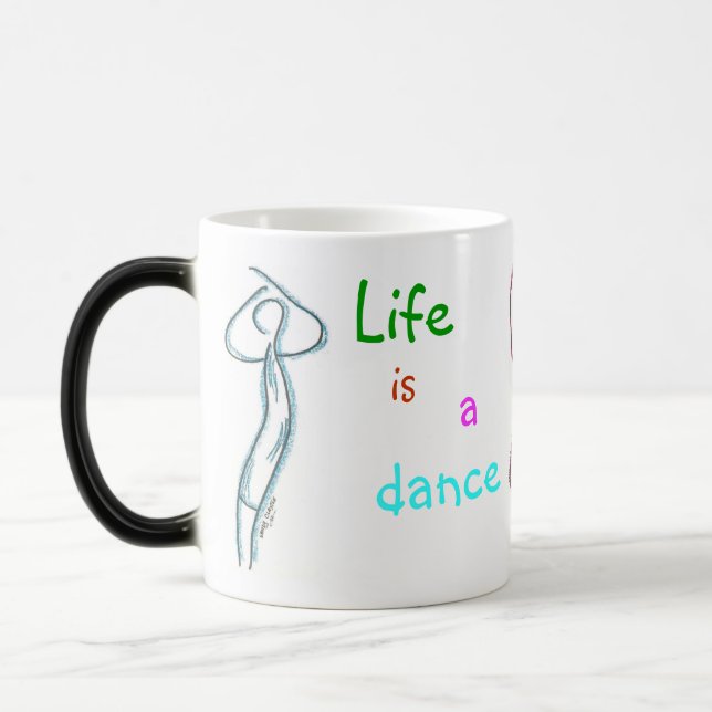 Mágica Caneca - a vida é uma dança de muitas etapas (Esquerda)