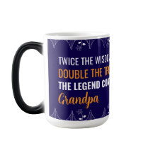 Caneca Avô com Foto Personalizada e Borda Delicada