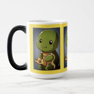 Mágica caneca bonito da tartaruga