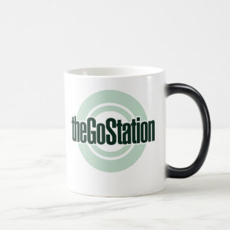 Mágica caneca Calor-sensível do logotipo