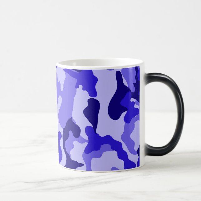 Mágica Caneca Camuflada Azul Oceano (Direita)