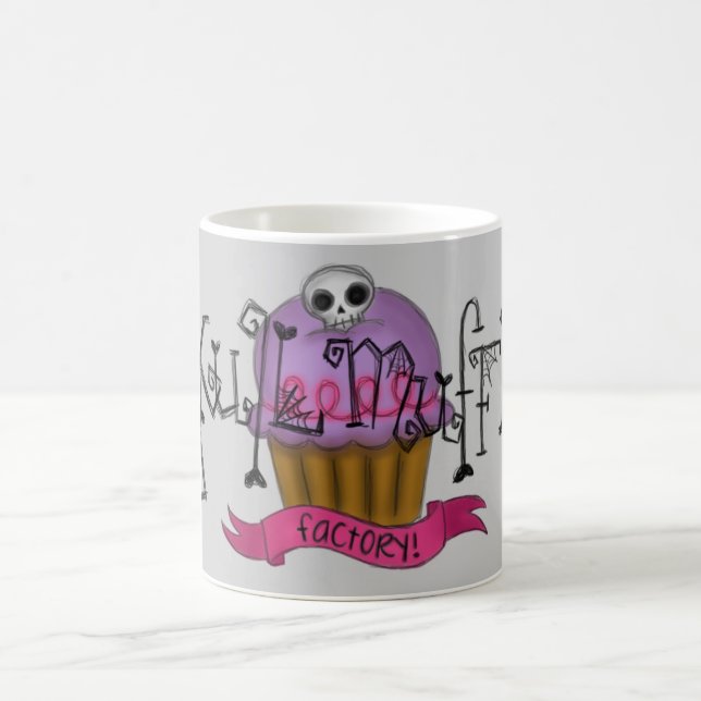 Mágica Caneca da fábrica do muffin do crânio (Centro)