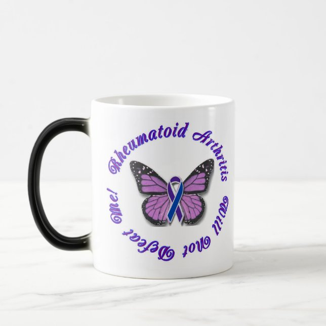 Mágica Caneca da fita da consciência da artrite (Esquerda)
