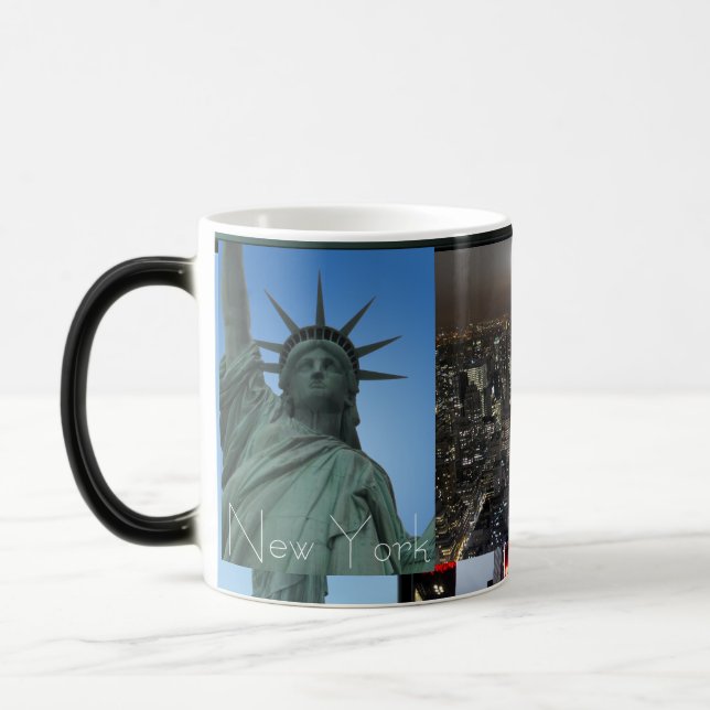Mágica Caneca da noite de New York da arquitectura da (Esquerda)