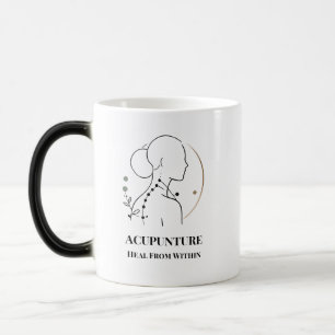 Mágica Caneca de Acupuntura Heal From Within Tumblers