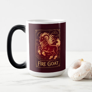 Mágica Caneca de Aniversário Cabra de Fogo 2027