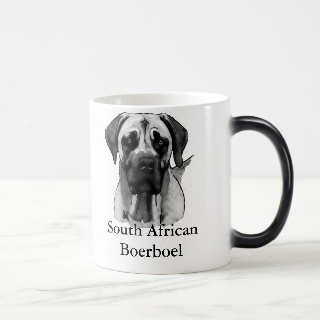 Mágica Caneca de Boerboel (Direita)