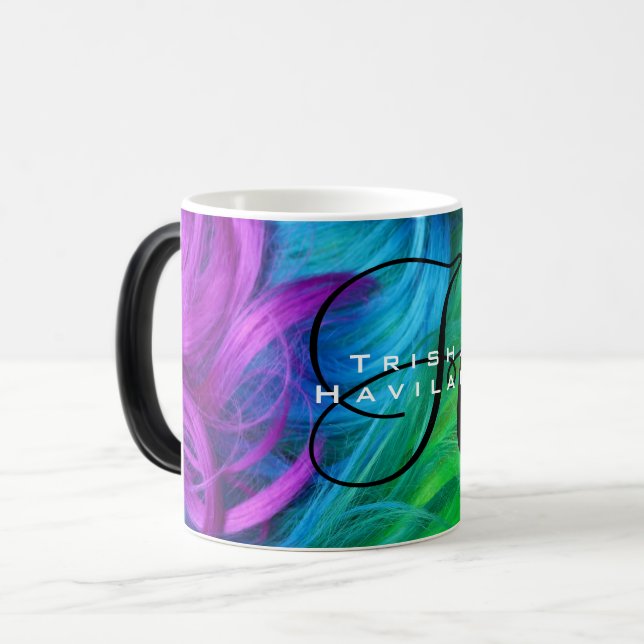 Mágica caneca de café (Frente Esquerda)