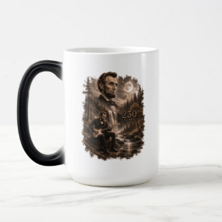 Mágica Caneca de Café Abraham Lincoln