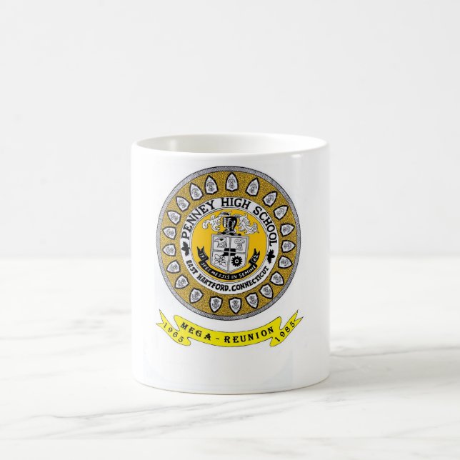 Mágica Caneca de café alta de Penney (Centro)