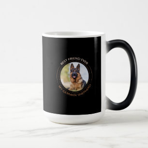 Mágica Caneca de Café Amigo Perfeito Pastor Alemão Person