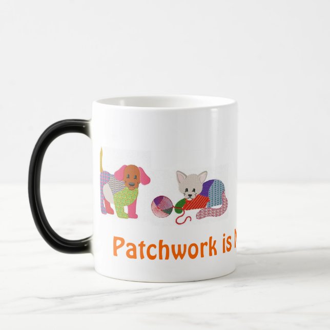 Mágica Caneca de café com animais de estimação dos (Esquerda)