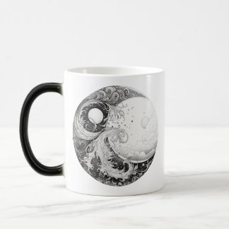 Mágica Caneca de café de 15 oz “Poder em Equilíbrio”