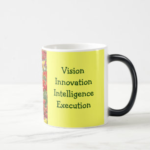 Mágica Caneca de Café de Escritório Visão Inovação Inteli