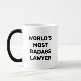 Mágica Caneca de Café do Advogado Mais Badass do Mundo