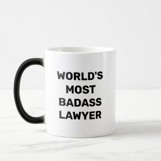 Mágica Caneca de Café do Advogado Mais Badass do Mundo