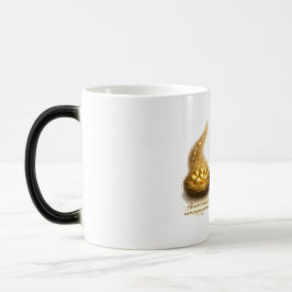 Mágica Caneca de Café Inspiradora Ninho de Ovos Dourados