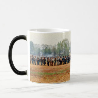 Mágica Caneca de Café Linha de Batalha Confederada