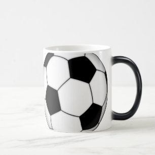 Mágica Caneca de café Morphing da bola de futebol
