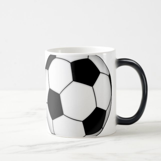Mágica Caneca de café Morphing da bola de futebol (Direita)