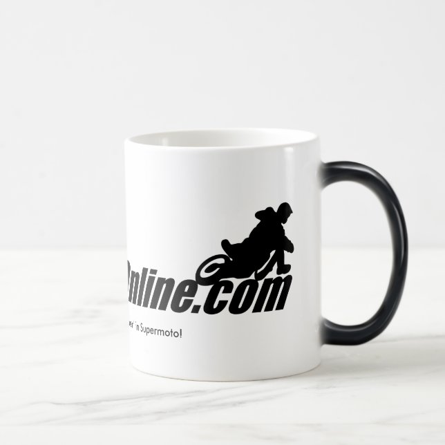 Mágica Caneca de café "Morphing" de SuperMotoOnline! (Direita)