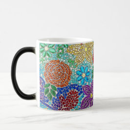 Mágica Caneca de cerâmica com design de mosaico moderno e