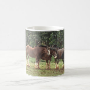 Mágica Caneca de Clydesdales