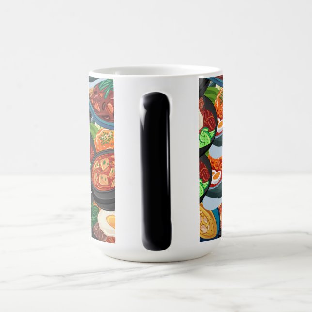 Mágica caneca de comida coreana (Alça)