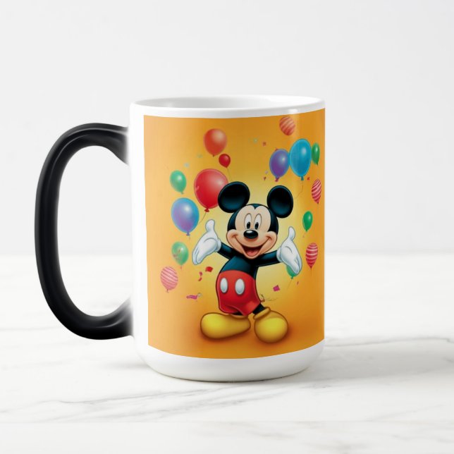 Mágica caneca de desenho animado caneca de festa  (Esquerda)