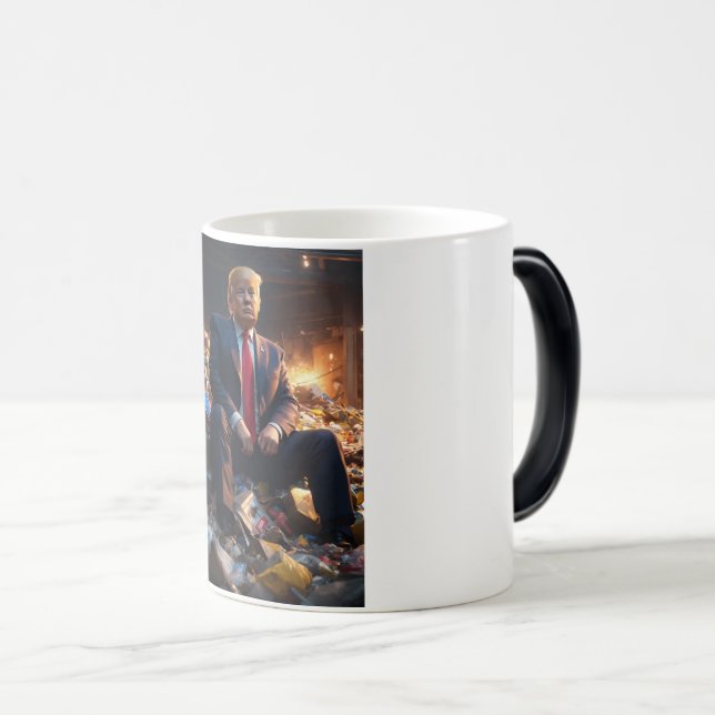 Mágica caneca de donald trump (Frente Esquerda)