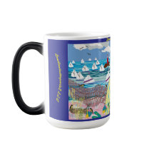 Caneca de Duas Cores, 440 ml