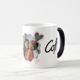 Mágica Caneca de Foto de Casal Romântico