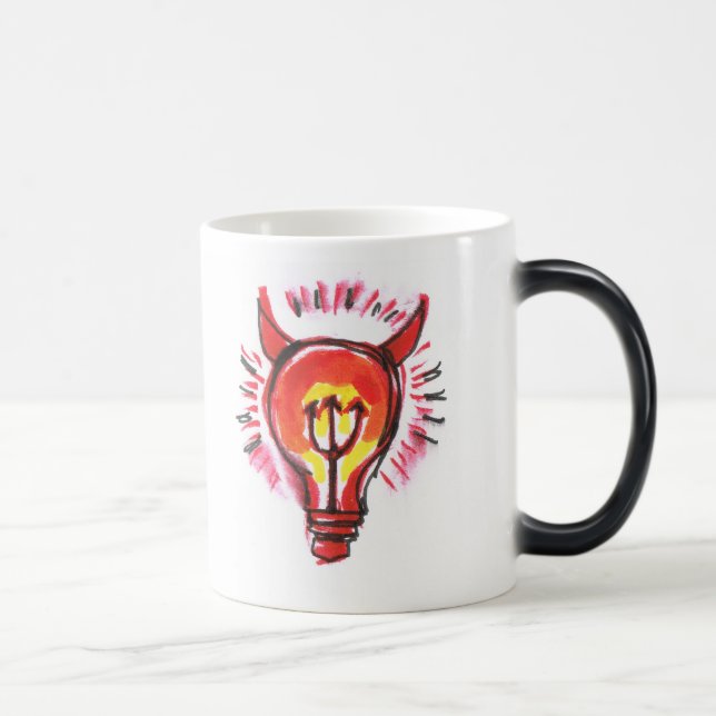 Mágica Caneca de Gênio do Mal (Direita)
