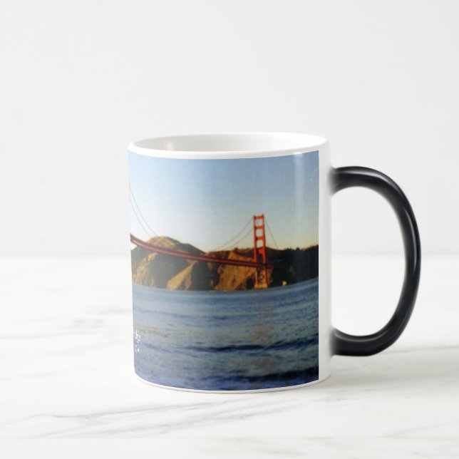 Mágica Caneca de golden gate bridge (Direita)