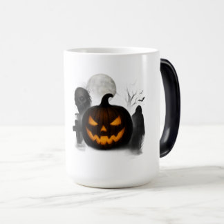 Mágica Caneca de Halloween com mudança de cor