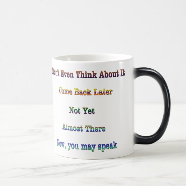Mágica Caneca de Humor Mutante (Direita)