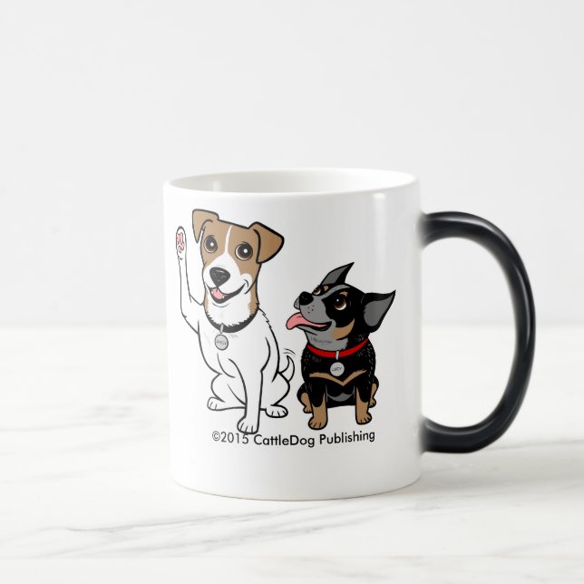 Mágica Caneca de Jonesy & de Lucy (Direita)