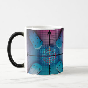 Mágica Caneca de Morfing de Cor com Revelação Térmica em