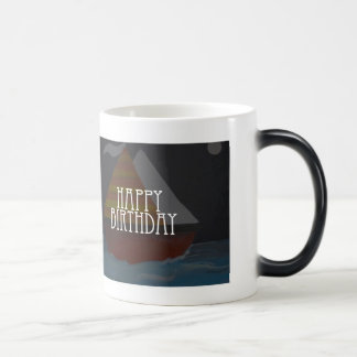 Mágica Caneca de Morfo de Aniversário - Vela da Meia-Noit
