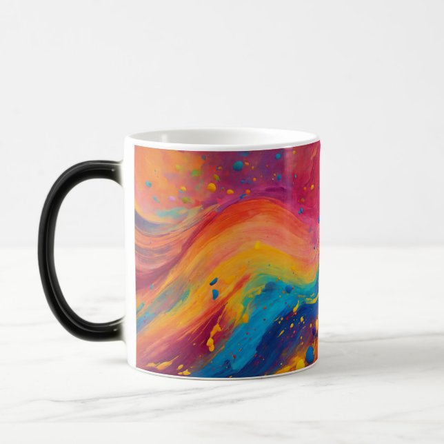Mágica Caneca de Morfologia de Redemoinho de Salpicos de  (Esquerda)