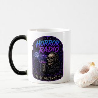 Mágica Caneca de mudança de cor Horror Radio Plays o que