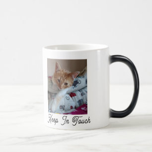 Mágica Caneca de Mudança de Cor para Amantes de Gatos, Ma