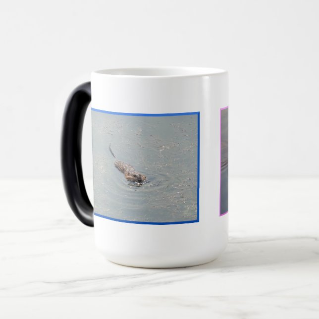 Mágica Caneca de transformação de rato almiscarado (Frente Esquerda)