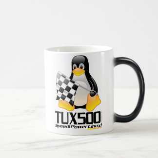 Mágica caneca de Tux500.com