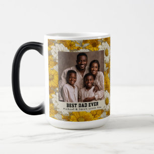 Mágica Caneca de Viagem de Cerâmica Flor de Margarida Vin