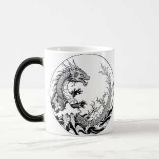 Mágica Caneca design dragao 